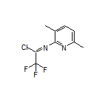N-(3,6-二甲基-2-吡啶基)-2,2,2-三氟亚氨代乙酰氯