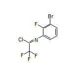 N-(3-溴-2-氟苯基)-2,2,2-三氟亚氨代乙酰氯