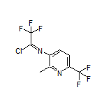 2,2,2-三氟-N-[2-甲基-6-(三氟甲基)-3-吡啶基]亚氨代乙酰氯