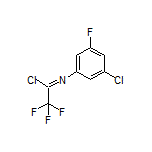 N-(3-氯-5-氟苯基)-2,2,2-三氟亚氨代乙酰氯