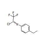 N-(4-乙基苯基)-2,2,2-三氟亚氨代乙酰氯