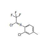 N-(2-氯-4-甲基苯基)-2,2,2-三氟亚氨代乙酰氯