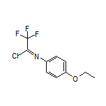 N-(4-乙氧基苯基)-2,2,2-三氟亚氨代乙酰氯