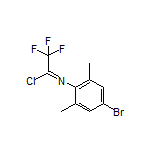 N-(4-溴-2,6-二甲基苯基)-2,2,2-三氟亚氨代乙酰氯