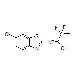 N-(6-氯-2-苯并噻唑基)-2,2,2-三氟亚氨代乙酰氯