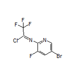 N-(5-溴-3-氟-2-吡啶基)-2,2,2-三氟亚氨代乙酰氯