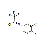 N-(3-氯-4-碘苯基)-2,2,2-三氟亚氨代乙酰氯
