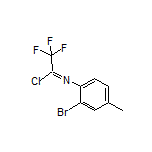 N-(2-溴-4-甲基苯基)-2,2,2-三氟亚氨代乙酰氯
