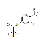 2,2,2-三氟-N-[3-氟-4-(三氟甲基)苯基]亚氨代乙酰氯