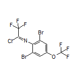N-[2,6-二溴-4-(三氟甲氧基)苯基]-2,2,2-三氟亚氨代乙酰氯