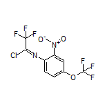 2,2,2-三氟-N-[2-硝基-4-(三氟甲氧基)苯基]亚氨代乙酰氯