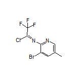 N-(3-溴-5-甲基-2-吡啶基)-2,2,2-三氟亚氨代乙酰氯