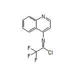 2,2,2-三氟-N-(4-喹啉基)亚氨代乙酰氯