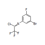 N-(3-溴-5-氟苯基)-2,2,2-三氟亚氨代乙酰氯