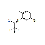 N-(5-溴-2-甲基苯基)-2,2,2-三氟亚氨代乙酰氯
