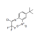 N-[4-(叔丁基)-2-硝基苯基]-2,2,2-三氟亚氨代乙酰氯