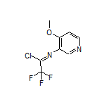 2,2,2-三氟-N-(4-甲氧基-3-吡啶基)亚氨代乙酰氯