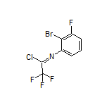 N-(2-溴-3-氟苯基)-2,2,2-三氟亚氨代乙酰氯