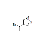 4-(1-溴乙烯基)-1-甲基-1H-吡唑