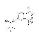 2,2,2-三氟-N-[4-硝基-3-(三氟甲基)苯基]亚氨代乙酰氯