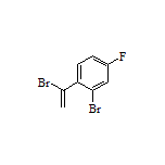 2-溴-1-(1-溴乙烯基)-4-氟苯基