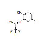 N-(2-氯-5-氟苯基)-2,2,2-三氟亚氨代乙酰氯