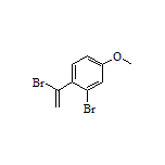 3-溴-4-(1-溴乙烯基)苯甲醚