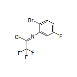 N-(2-溴-5-氟苯基)-2,2,2-三氟亚氨代乙酰氯