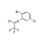 N-(2-溴-5-氯苯基)-2,2,2-三氟亚氨代乙酰氯