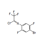 N-(4-溴-2,5-二氟苯基)-2,2,2-三氟亚氨代乙酰氯
