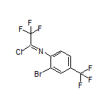 N-[2-溴-4-(三氟甲基)苯基]-2,2,2-三氟亚氨代乙酰氯