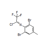 N-(2,6-二溴-4-甲基苯基)-2,2,2-三氟亚氨代乙酰氯
