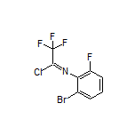 N-(2-溴-6-氟苯基)-2,2,2-三氟亚氨代乙酰氯