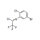 N-(5-溴-2-氯苯基)-2,2,2-三氟亚氨代乙酰氯