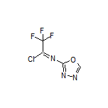 2,2,2-三氟-N-(1,3,4-噁二唑-2-基)亚氨代乙酰氯