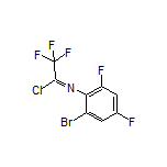 N-(2-溴-4,6-二氟苯基)-2,2,2-三氟亚氨代乙酰氯