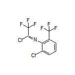 N-[2-氯-6-(三氟甲基)苯基]-2,2,2-三氟亚氨代乙酰氯