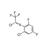 N-(2-氯-4,6-二氟苯基)-2,2,2-三氟亚氨代乙酰氯