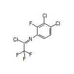 N-(3,4-二氯-2-氟苯基)-2,2,2-三氟亚氨代乙酰氯