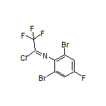 N-(2,6-二溴-4-氟苯基)-2,2,2-三氟亚氨代乙酰氯