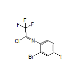 N-(2-溴-4-碘苯基)-2,2,2-三氟亚氨代乙酰氯
