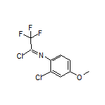 N-(2-氯-4-甲氧基苯基)-2,2,2-三氟亚氨代乙酰氯