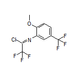 2,2,2-三氟-N-[2-甲氧基-5-(三氟甲基)苯基]亚氨代乙酰氯
