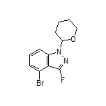 4-溴-3-氟-1-(四氢-2H-吡喃-2-基)-1H-吲唑