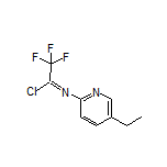 N-(5-乙基-2-吡啶基)-2,2,2-三氟亚氨代乙酰氯