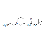 1-(2-氨基乙基)-N-Boc-哌啶-3-胺