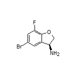 (S)-5-溴-7-氟-2,3-二氢苯并呋喃-3-胺