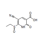 5-氰基-6-(乙基亚磺酰基)-2-氧代-1,2-二氢吡啶-3-甲酸