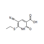 5-氰基-6-(乙基硫基)-2-氧代-1,2-二氢吡啶-3-甲酸