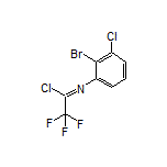 N-(2-溴-3-氯苯基)-2,2,2-三氟亚氨代乙酰氯